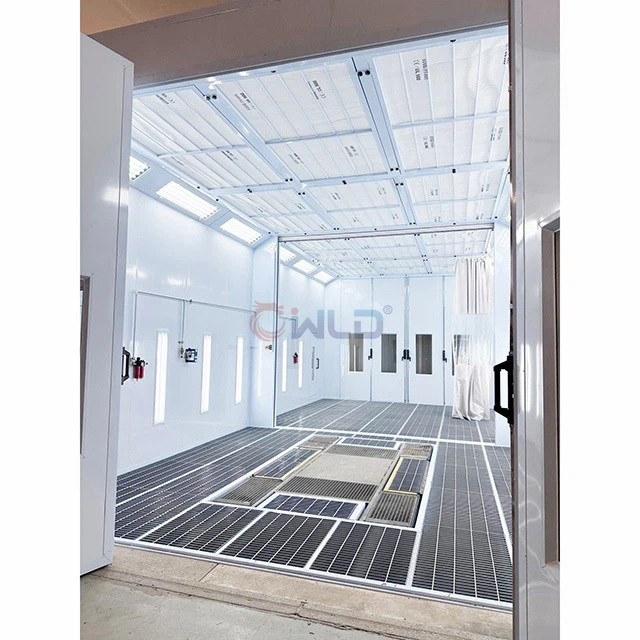 Automotive Car Paint Spray Booth In Finland
