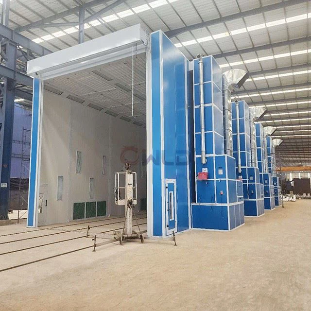 Bus Paint Spray Booth For Sale Indonesia