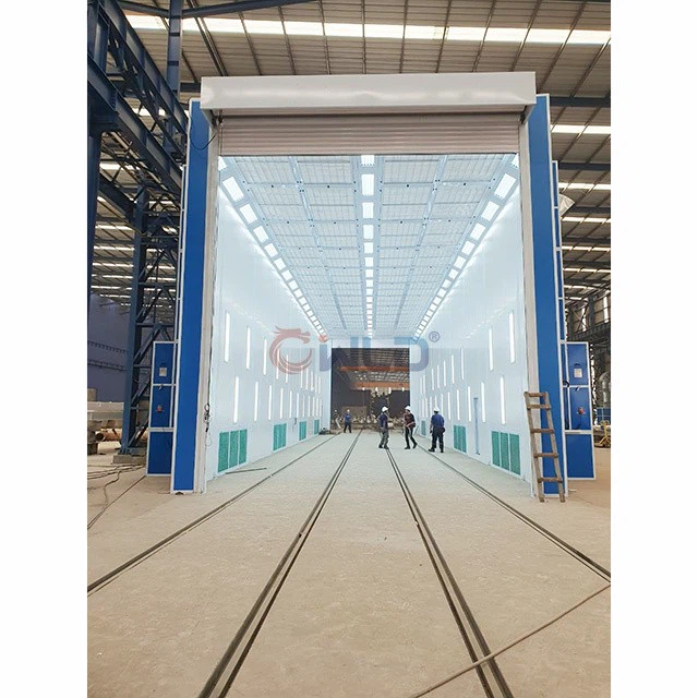 Bus Paint Spray Booth For Sale Indonesia